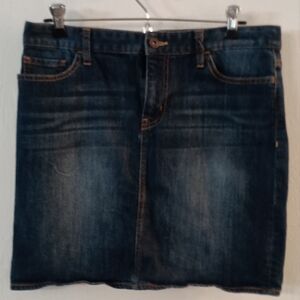 Tommy Hilfiger Blue Denim Jean Skirt